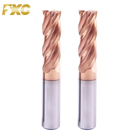 Professional Tungsten Carbide Router Bit HRC55 Carbide Tool End Mill Millingcutter CNC Bit with Tisin Coating for Hardness Steel